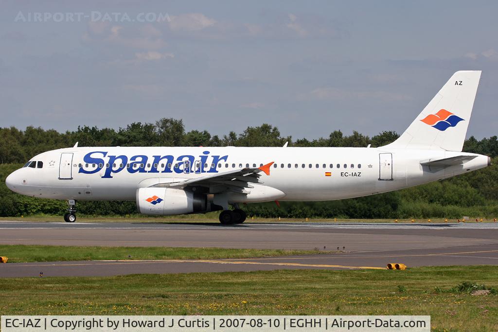 EC-IAZ, 2001 Airbus A320-232 C/N 1631, Spanair