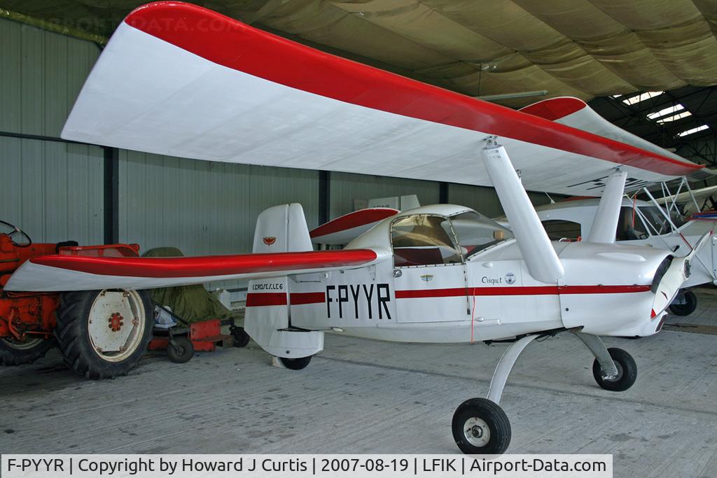 F-PYYR, Croses LC-6 Criquet C/N 62, Privately owned.