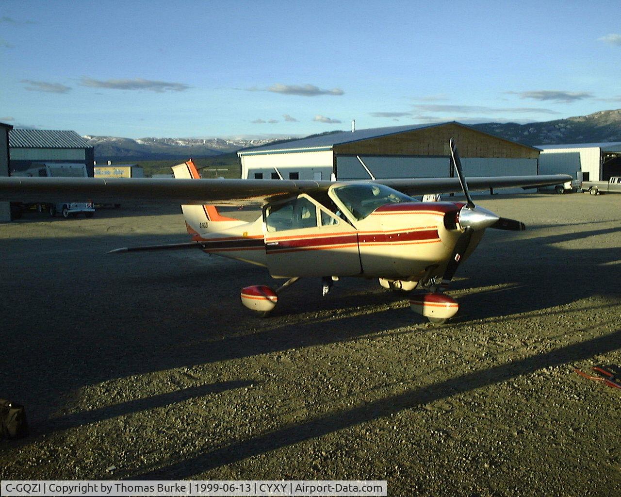 C-GQZI, 1976 Cessna 177B Cardinal C/N 17702524, Photo taken in Whitehorse Yukon Canada