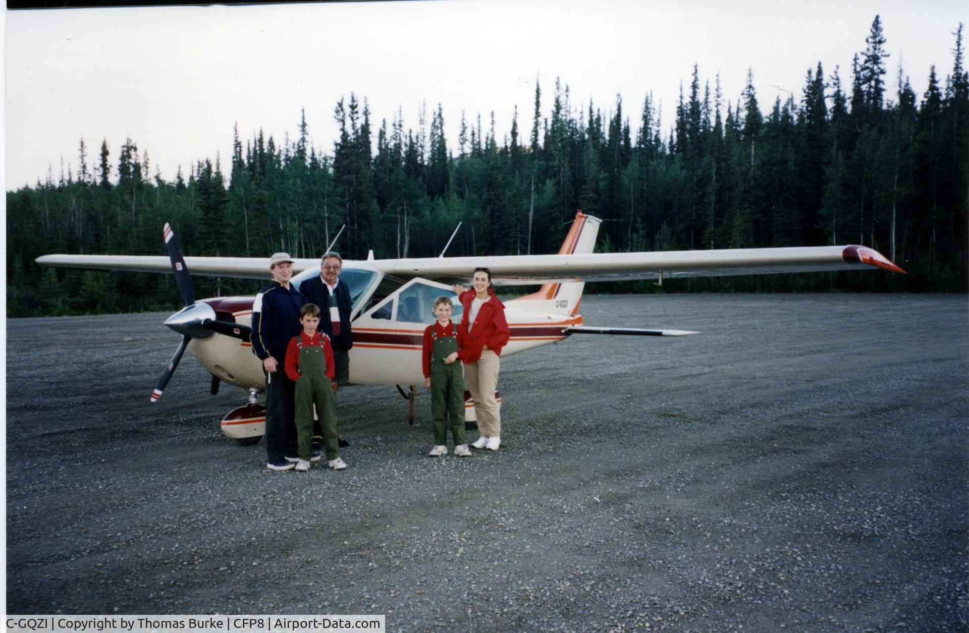 C-GQZI, 1976 Cessna 177B Cardinal C/N 17702524, Taken at Cousins Air Strip Whitehorse Yukon