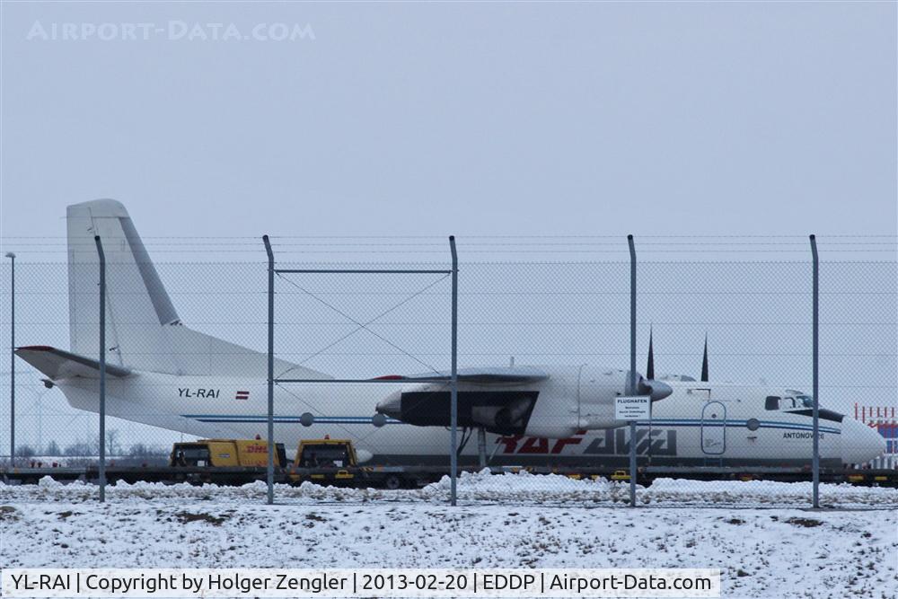 YL-RAI, 1980 Antonov An-26B C/N 10103, Today no.1 on apron 2.....