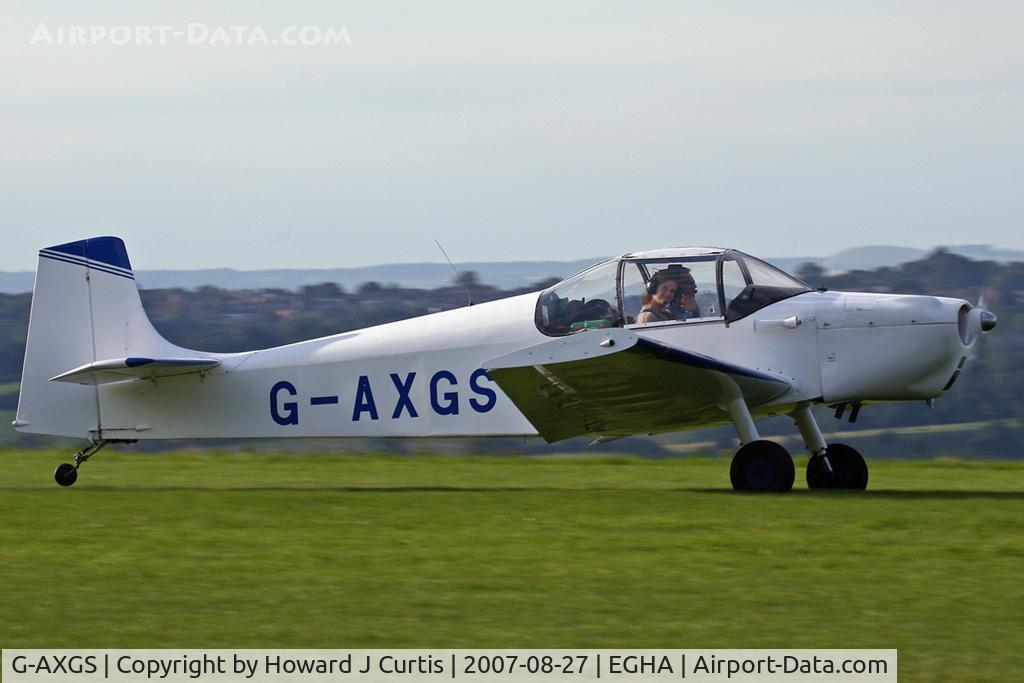 G-AXGS, 1969 Druine D-62B Condor C/N RAE/638, Privately owned.