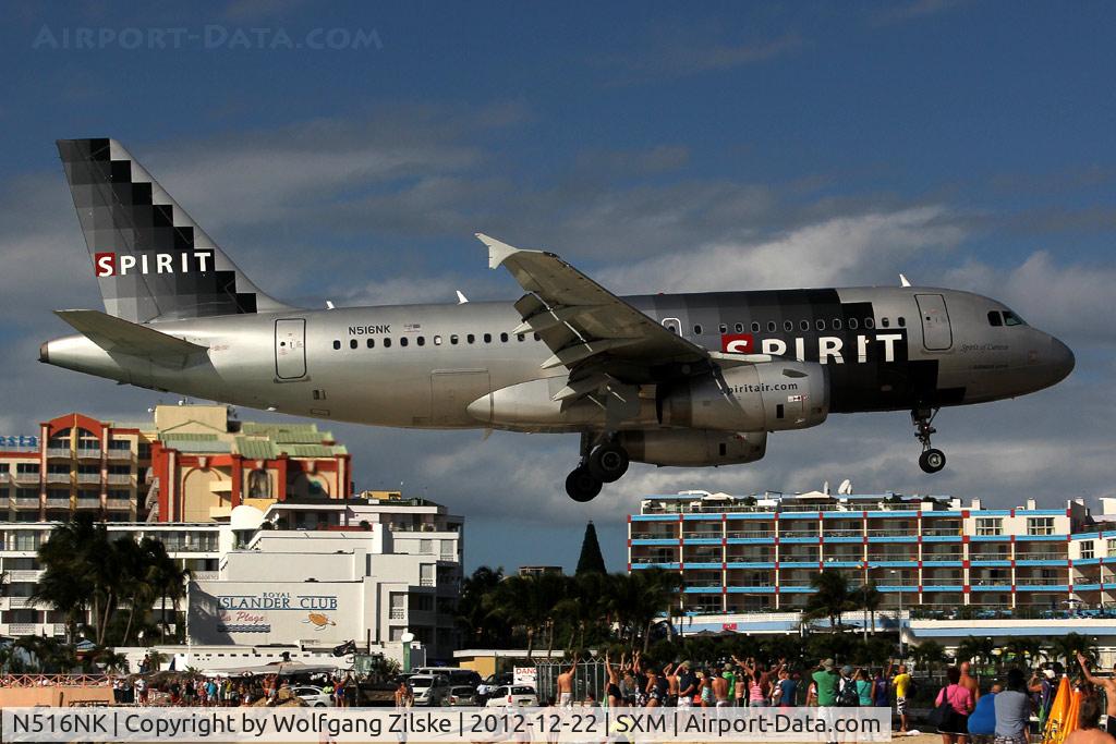 N516NK, 2006 Airbus A319-132 C/N 2704, visitor