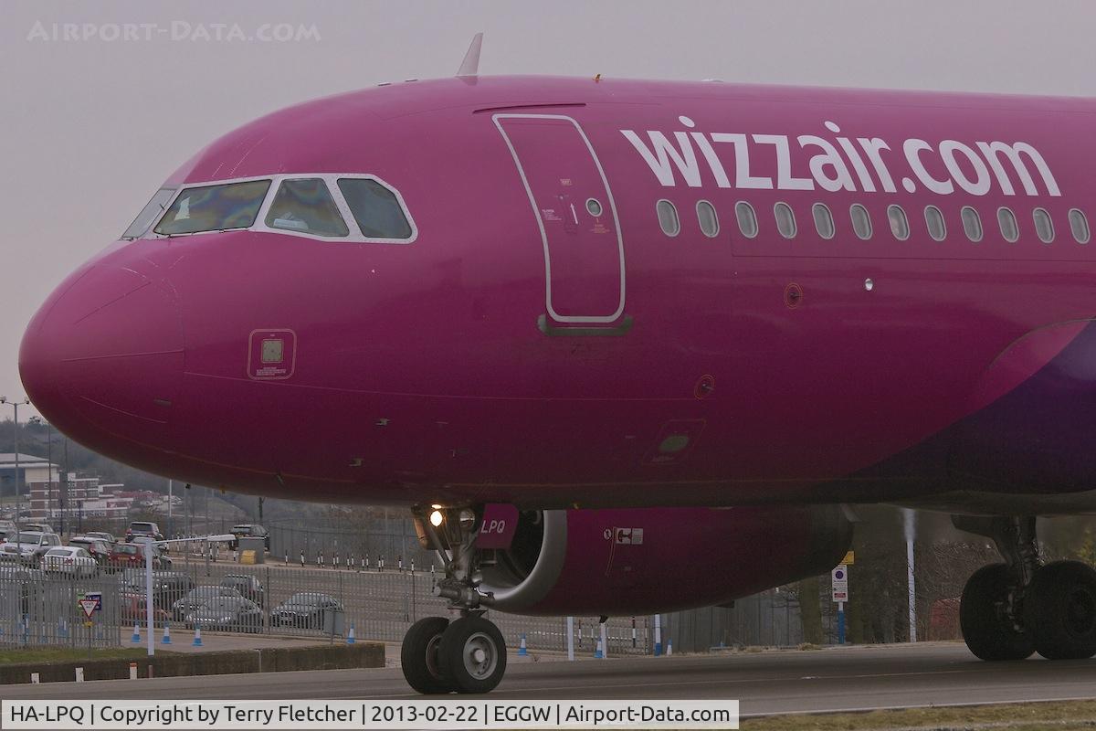 HA-LPQ, 2008 Airbus A320-232 C/N 3409, Wizz Air 2008 Airbus A320-232, c/n: 3409 at Luton