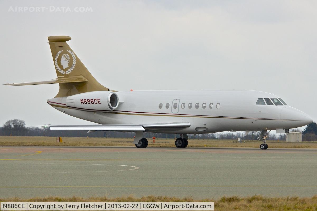 N886CE, 2006 Dassault Falcon 2000EX C/N 79, 2006 Dassault FALCON 2000EX, c/n: 79 at Luton
