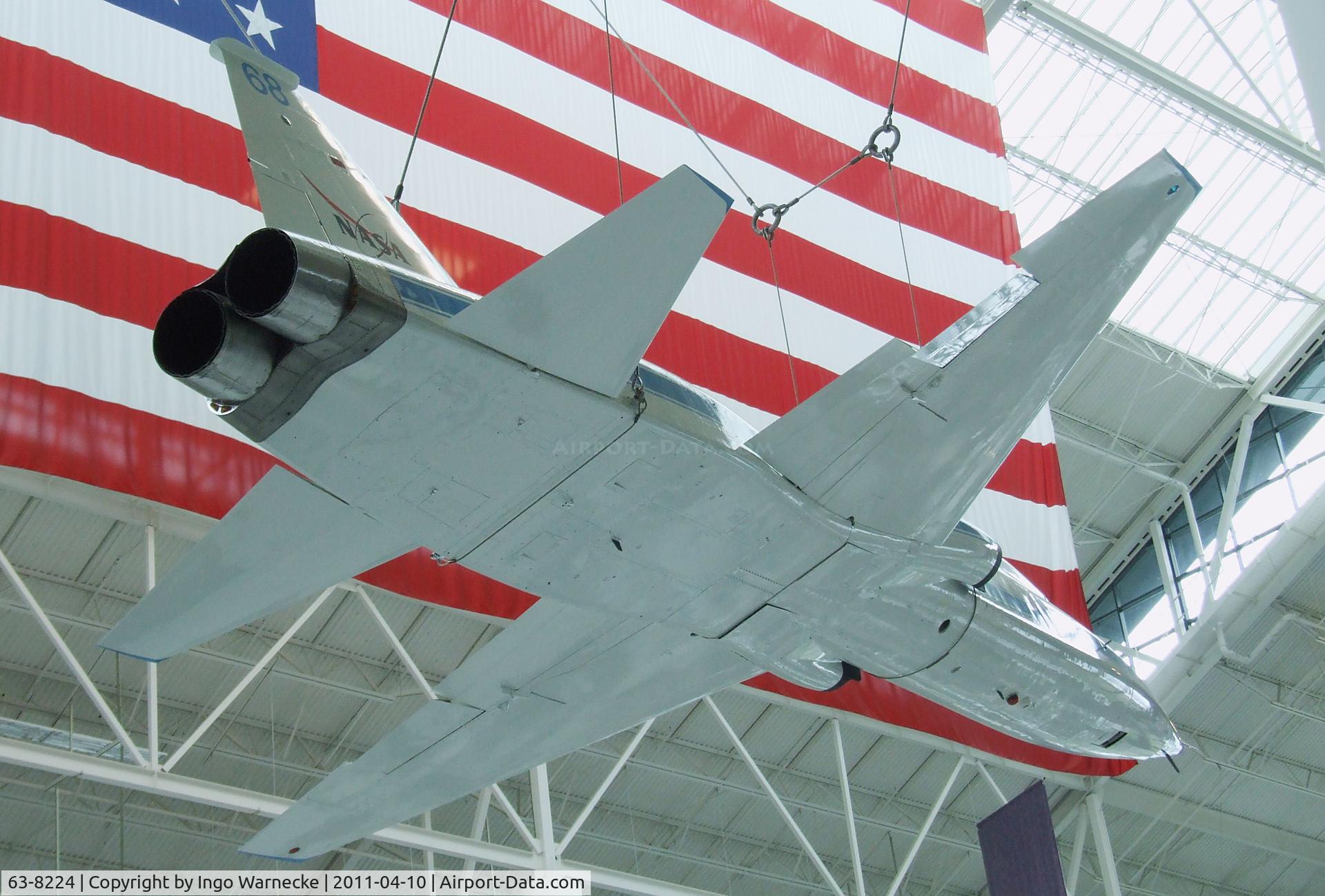 63-8224, 1963 Northrop T-38A Talon C/N N.5571, Northrop T-38A Talon at the Evergreen Aviation & Space Museum, McMinnville OR