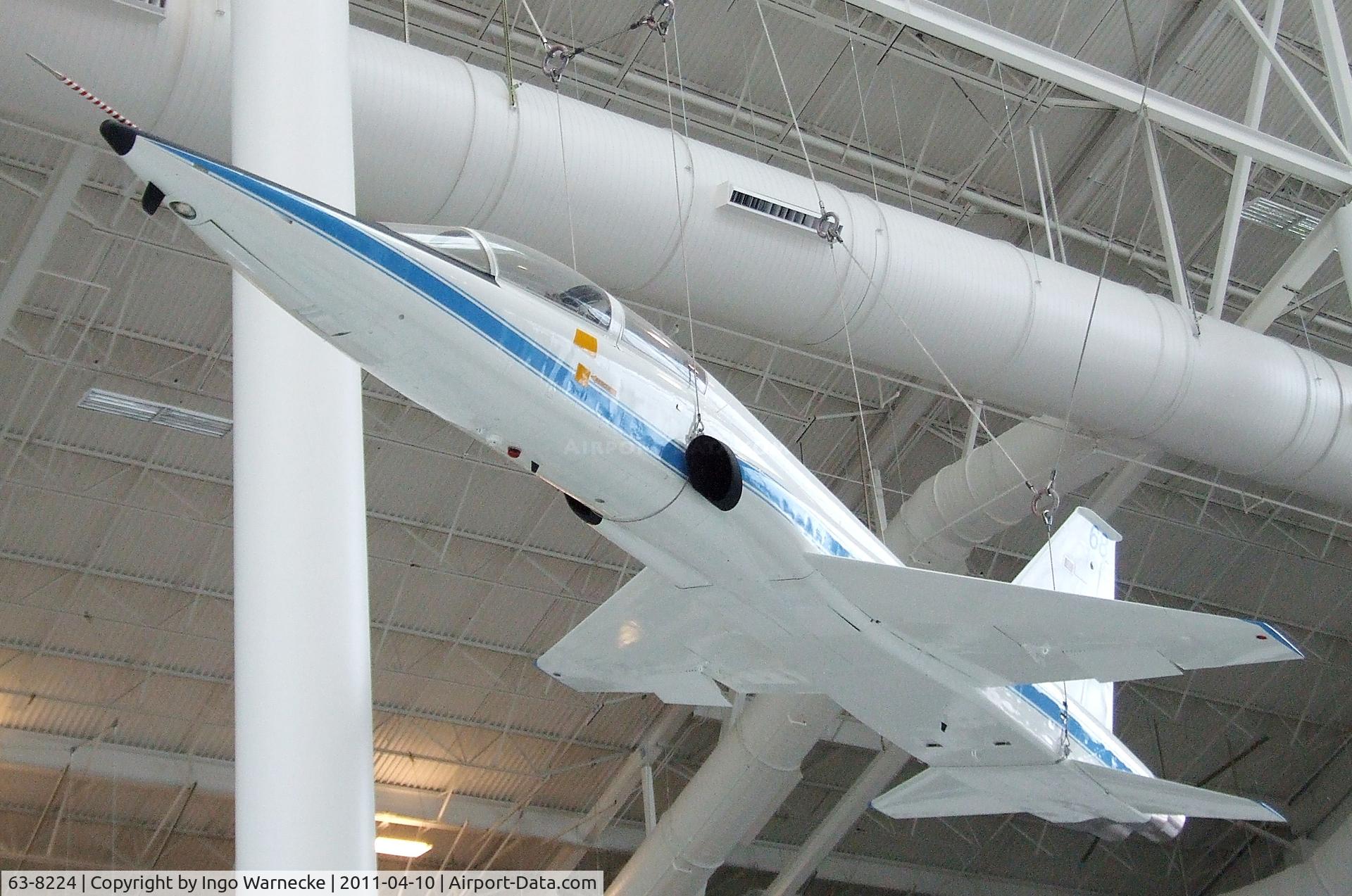 63-8224, 1963 Northrop T-38A Talon C/N N.5571, Northrop T-38A Talon at the Evergreen Aviation & Space Museum, McMinnville OR