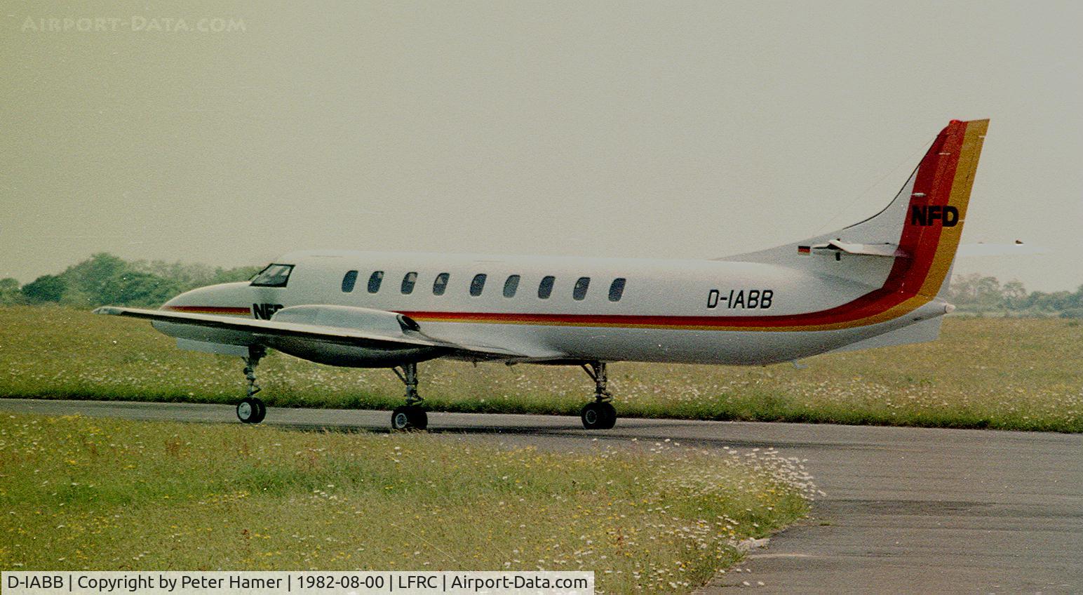 D-IABB, 1982 Fairchild Swearingen SA-227AC Metro III C/N AC-500, Cherbourg Summer 1982