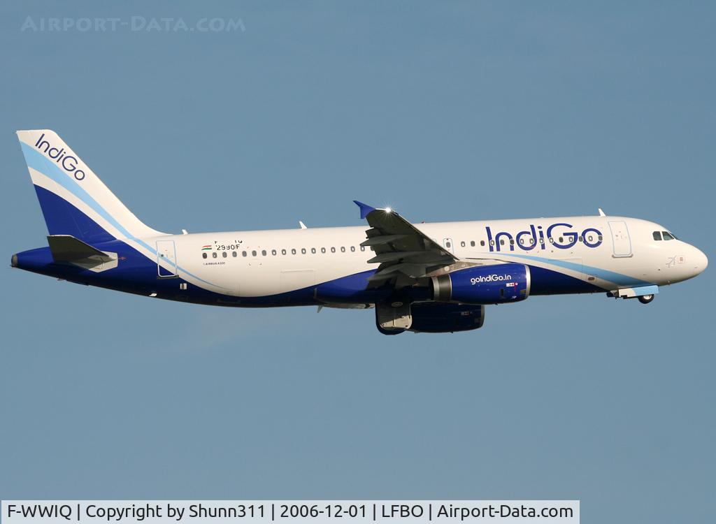 F-WWIQ, 2006 Airbus A320-232 C/N 2990, C/n 2990 - to be VT-INF