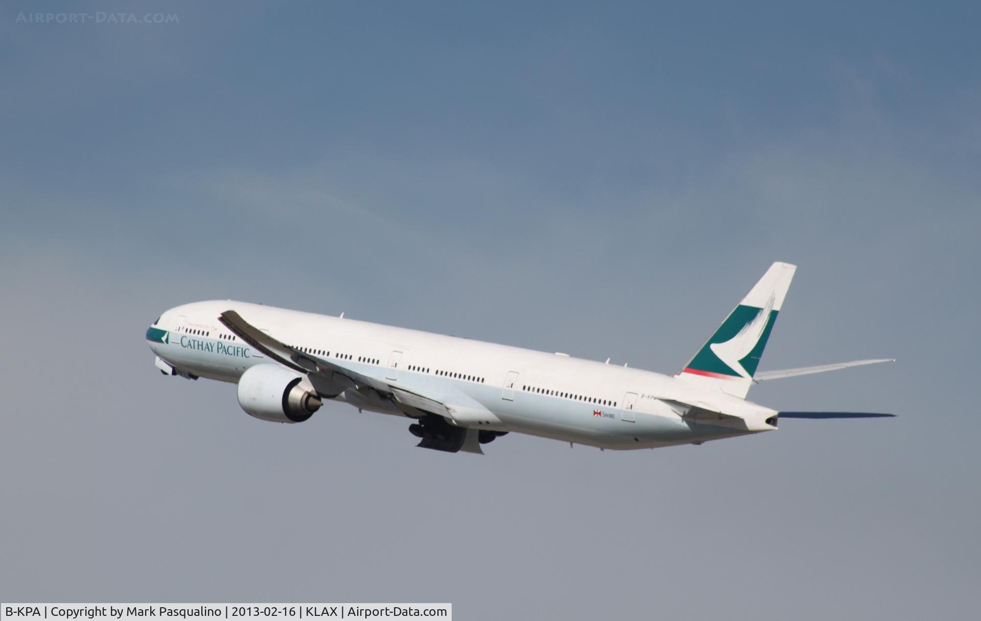 B-KPA, 2007 Boeing 777-367/ER C/N 36154, Boeing 777-300ER