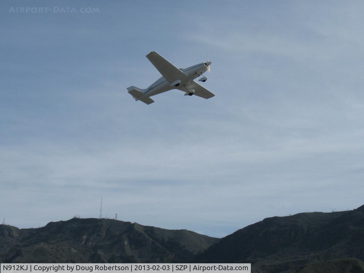 N912KJ, 2000 Aero Designs Pulsar XP912 C/N 349, 2000 Goodwin PULSAR 912XP, Rotax 912 100 Hp, takeoff climb Rwy 22