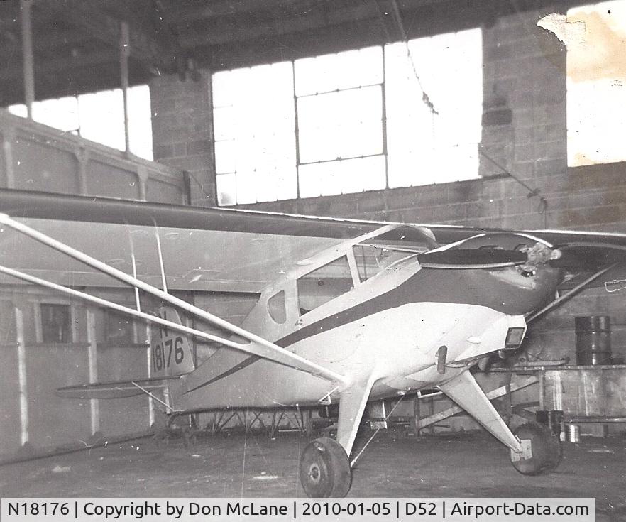 N18176, 1941 Monocoupe 90A C/N A-802, Hylan airport  Rochester ny   owner Harold (HAP) Cole