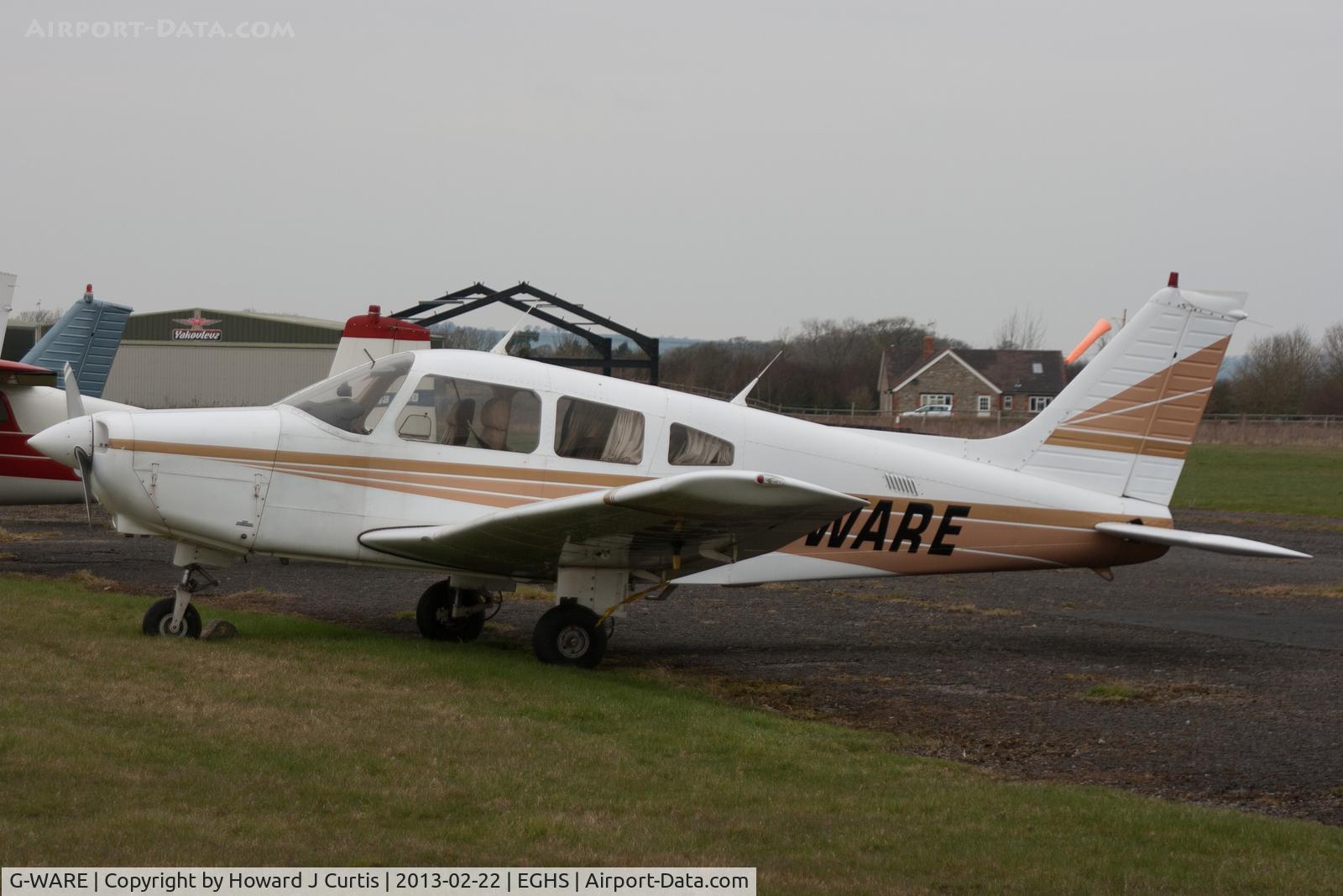 G-WARE, 1984 Piper PA-28-161 Cherokee Warrior II C/N 28-8416080, Privately owned.