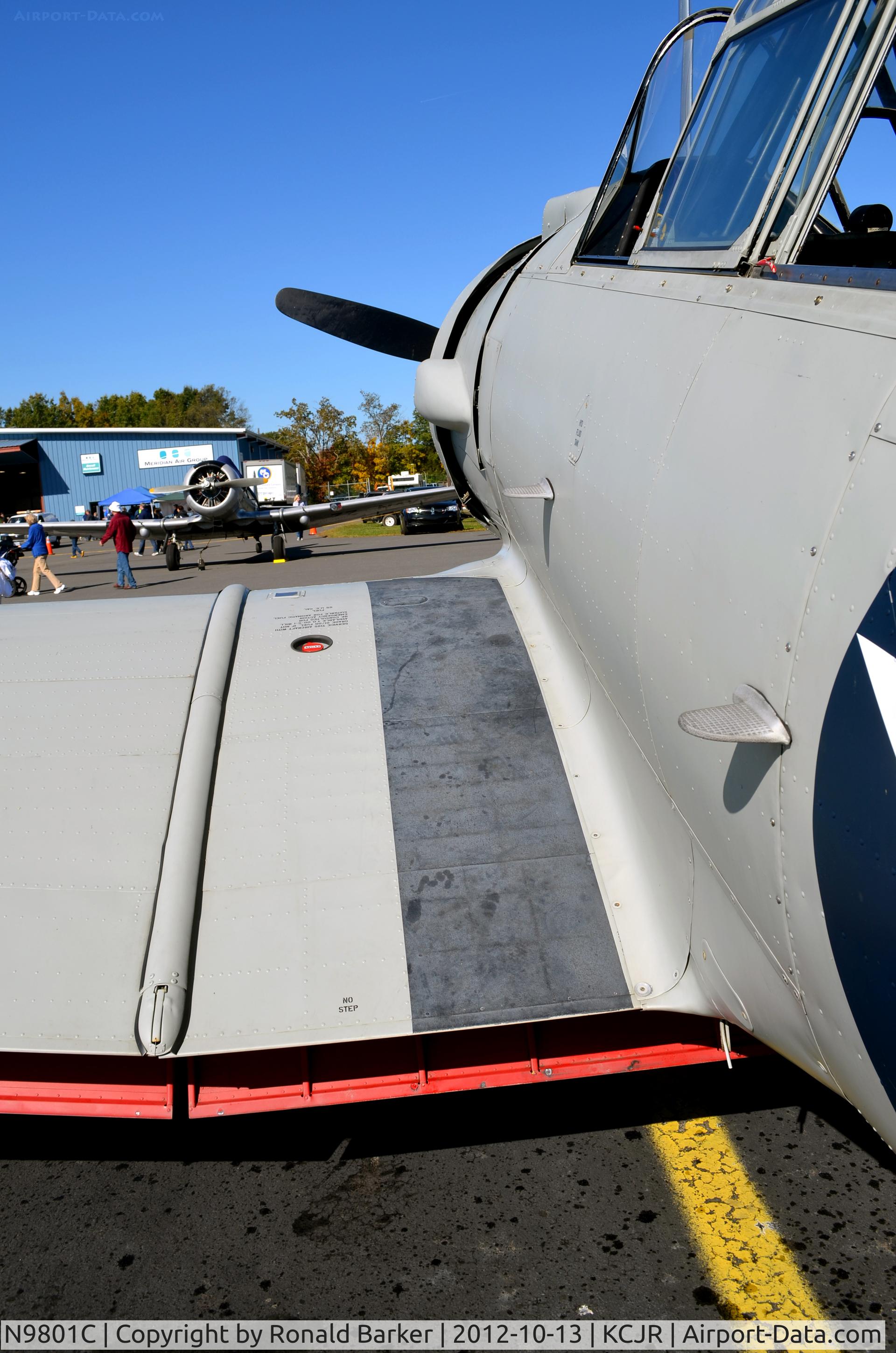 N9801C, 1943 North American SNJ-5 Texan Texan C/N 90-669, Culpeper Air Fest 2012