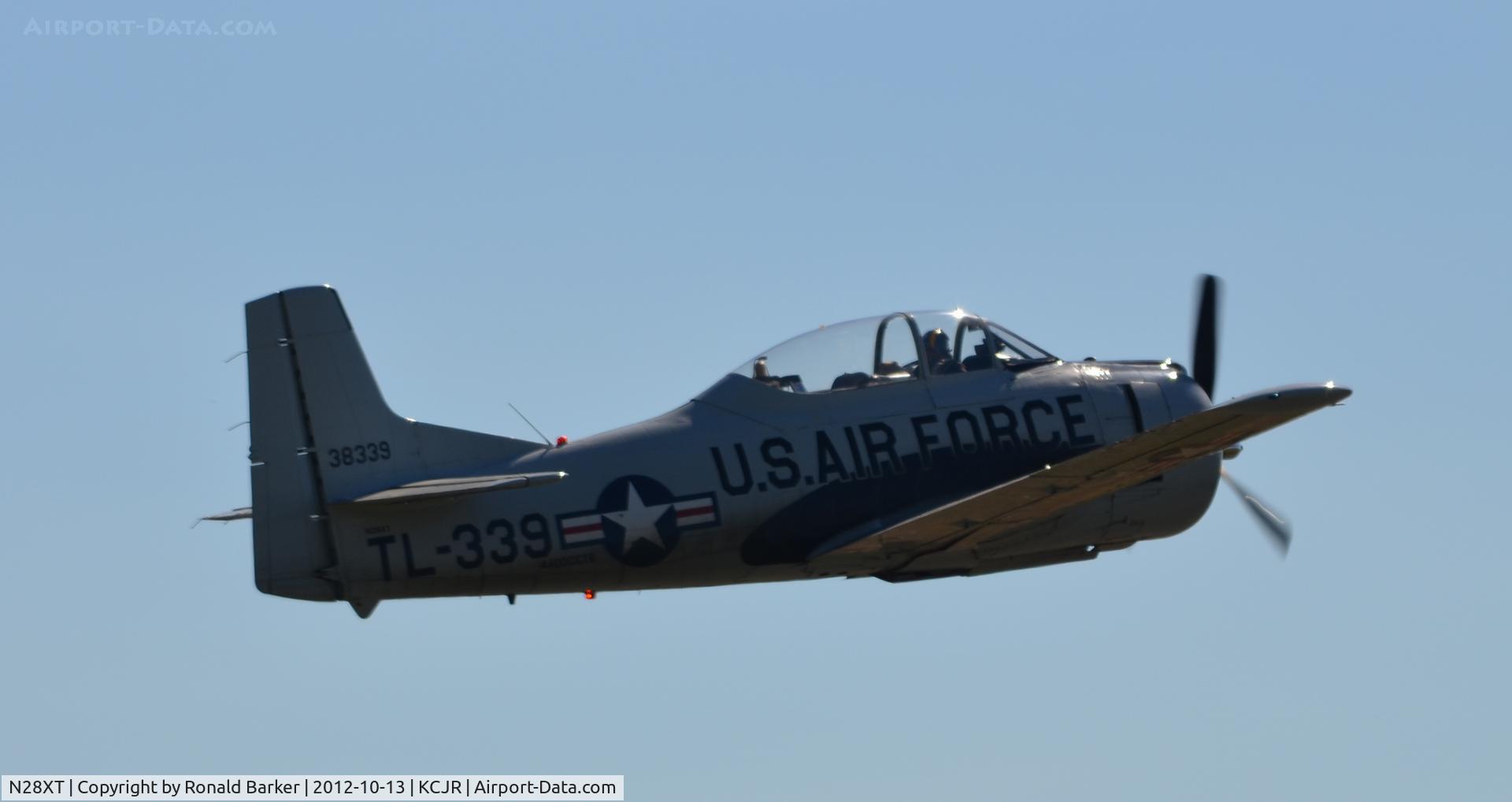 N28XT, 1958 North American T-28B Trojan C/N 200-410 (138339), Flyby - Culpeper Air Fest 2012