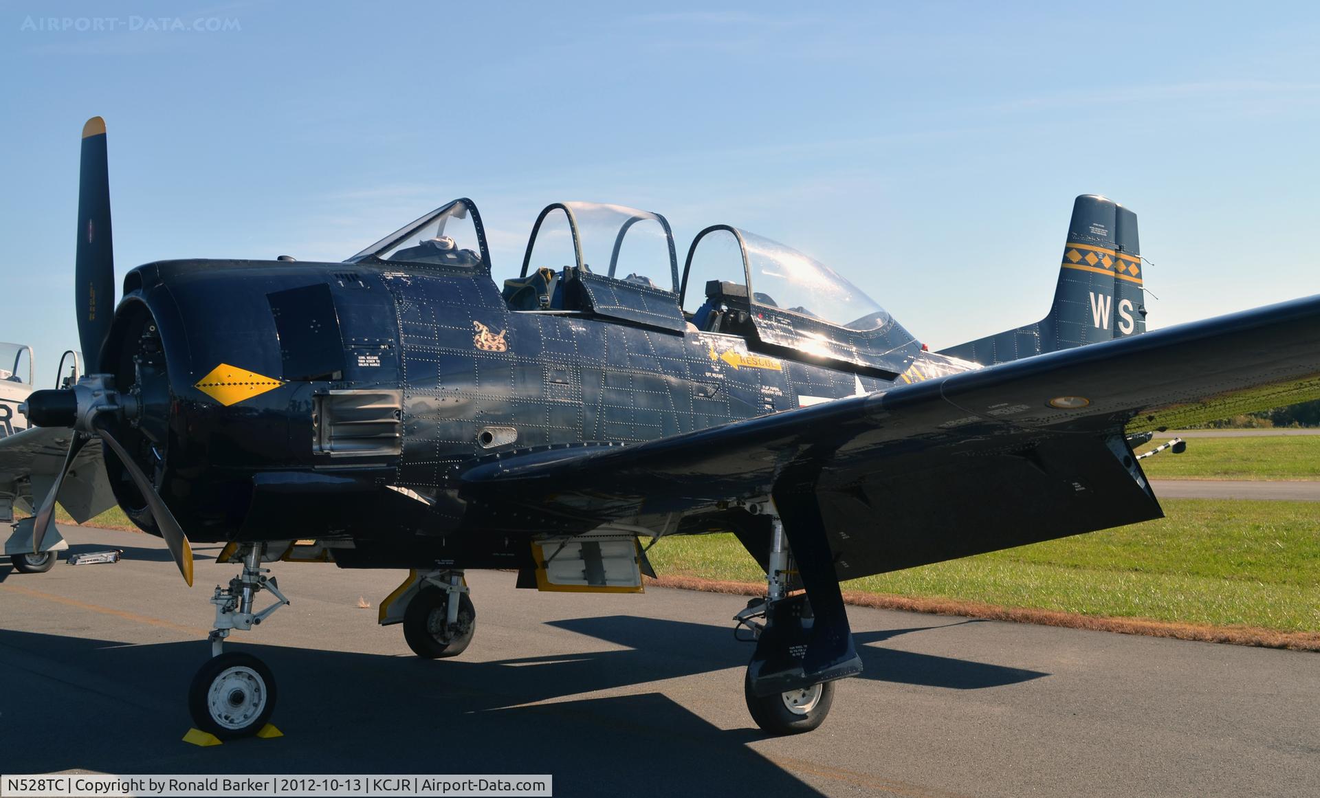 N528TC, 1957 North American T-28C Trojan C/N 252-16, Culpeper Air Fest 2012