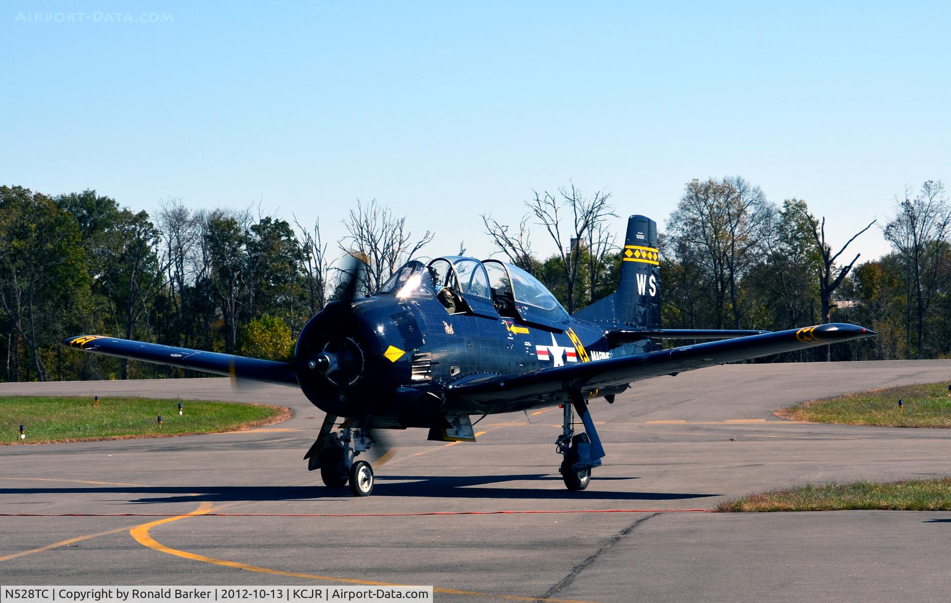 N528TC, 1957 North American T-28C Trojan C/N 252-16, Culpeper Air Fest 2012