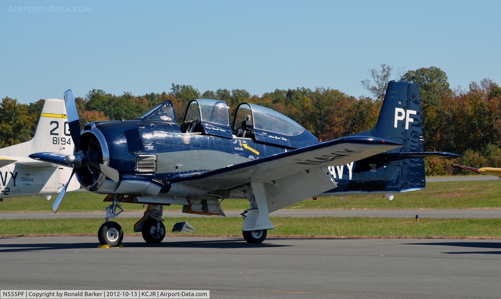 N555PF, 1954 North American T-28B Trojan C/N 200-336 (138265), Culpeper Air Fest 2012