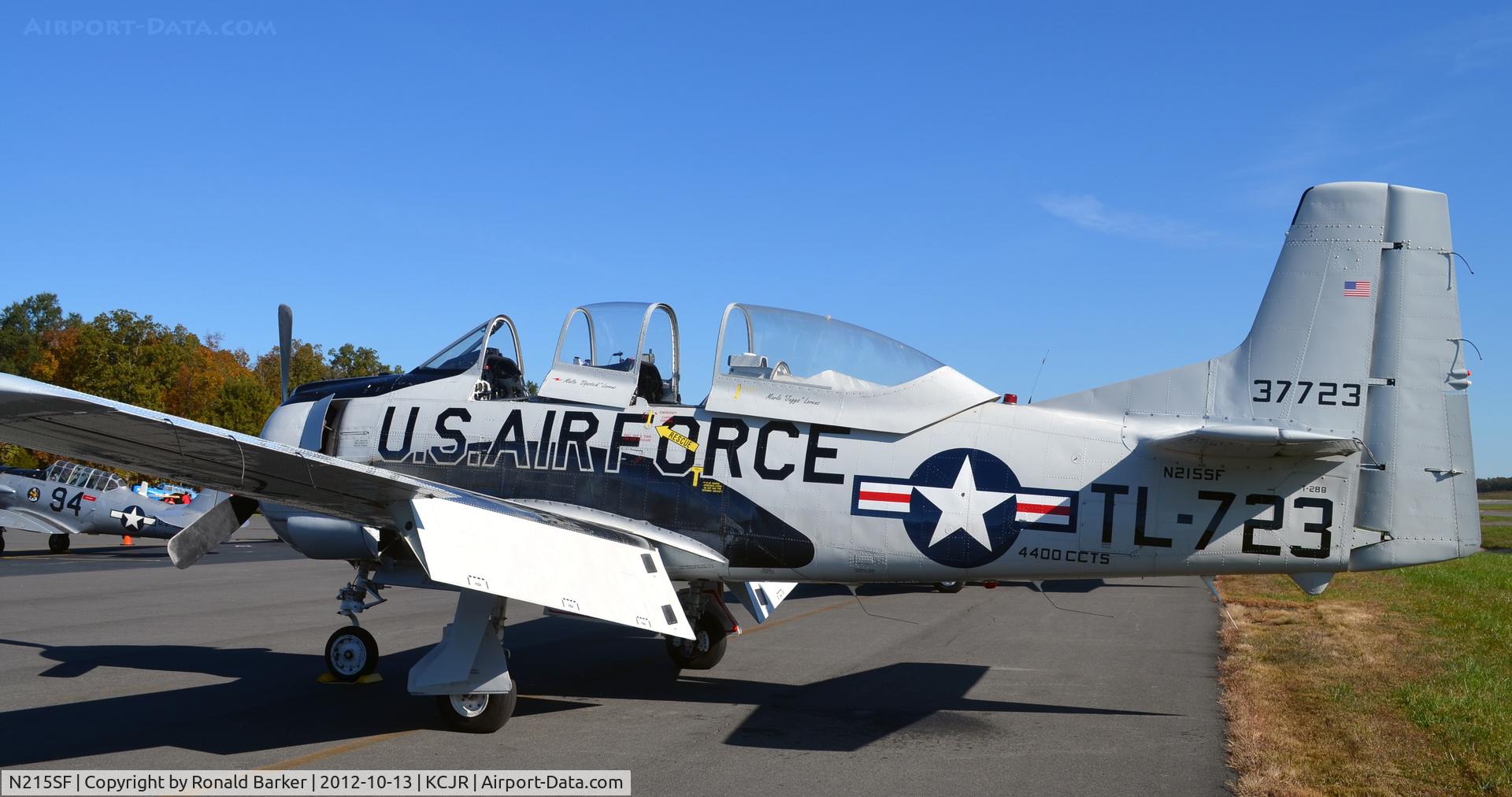 N215SF, 1955 North American T-28B Trojan C/N 200-86 (137723), Culpeper Air Fest 2012