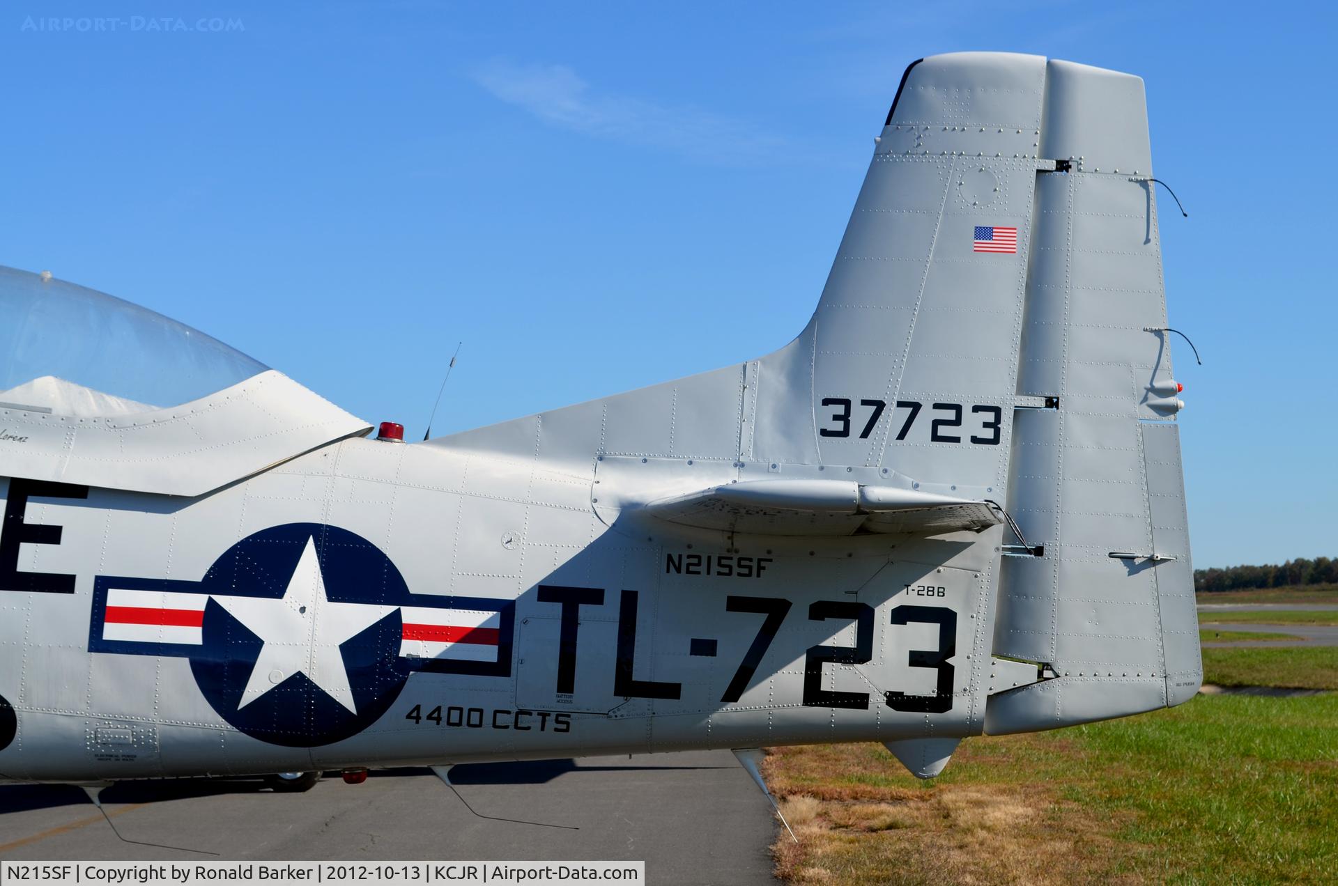 N215SF, 1955 North American T-28B Trojan C/N 200-86 (137723), Culpeper Air Fest 2012