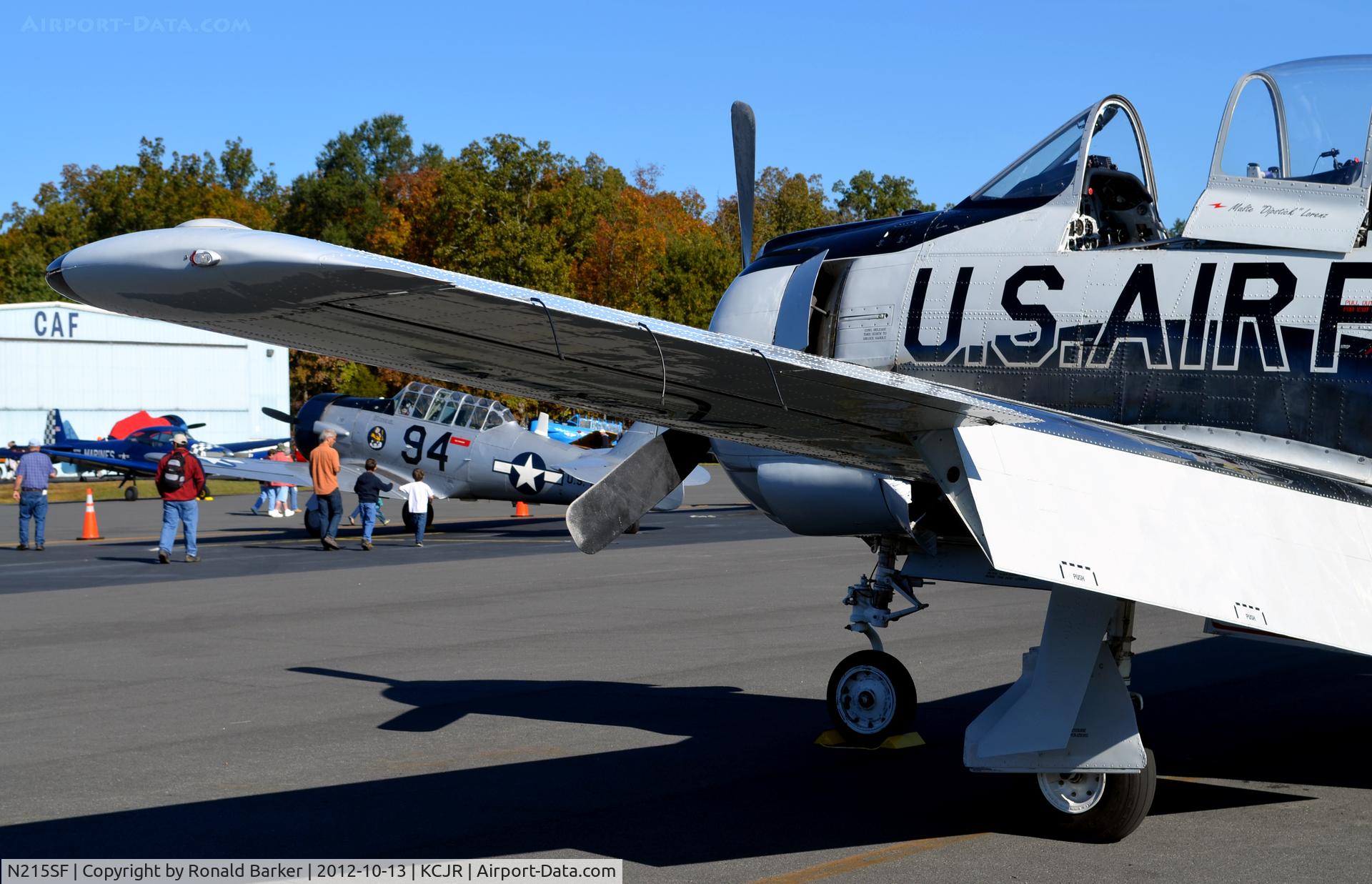 N215SF, 1955 North American T-28B Trojan C/N 200-86 (137723), Culpeper Air Fest 2012