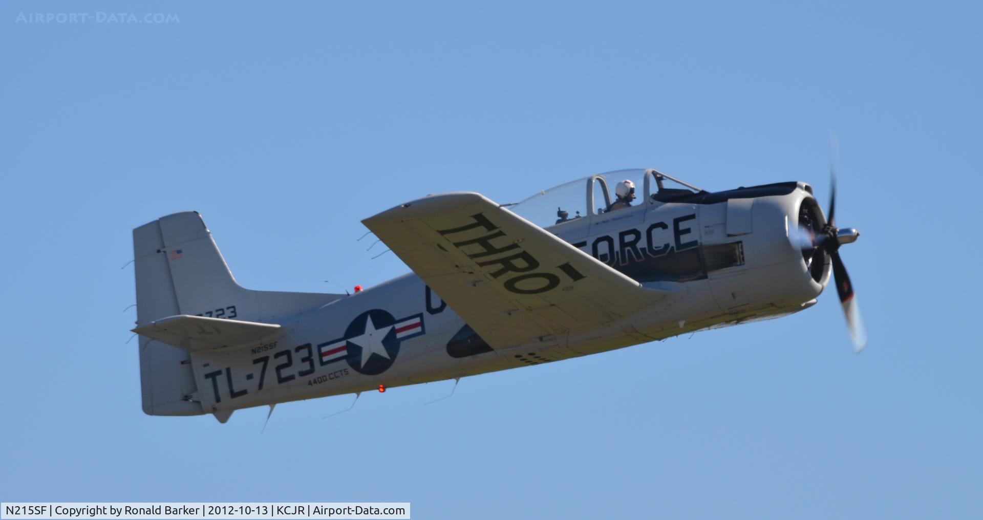 N215SF, 1955 North American T-28B Trojan C/N 200-86 (137723), Takeoff - Culpeper Air Fest 2012