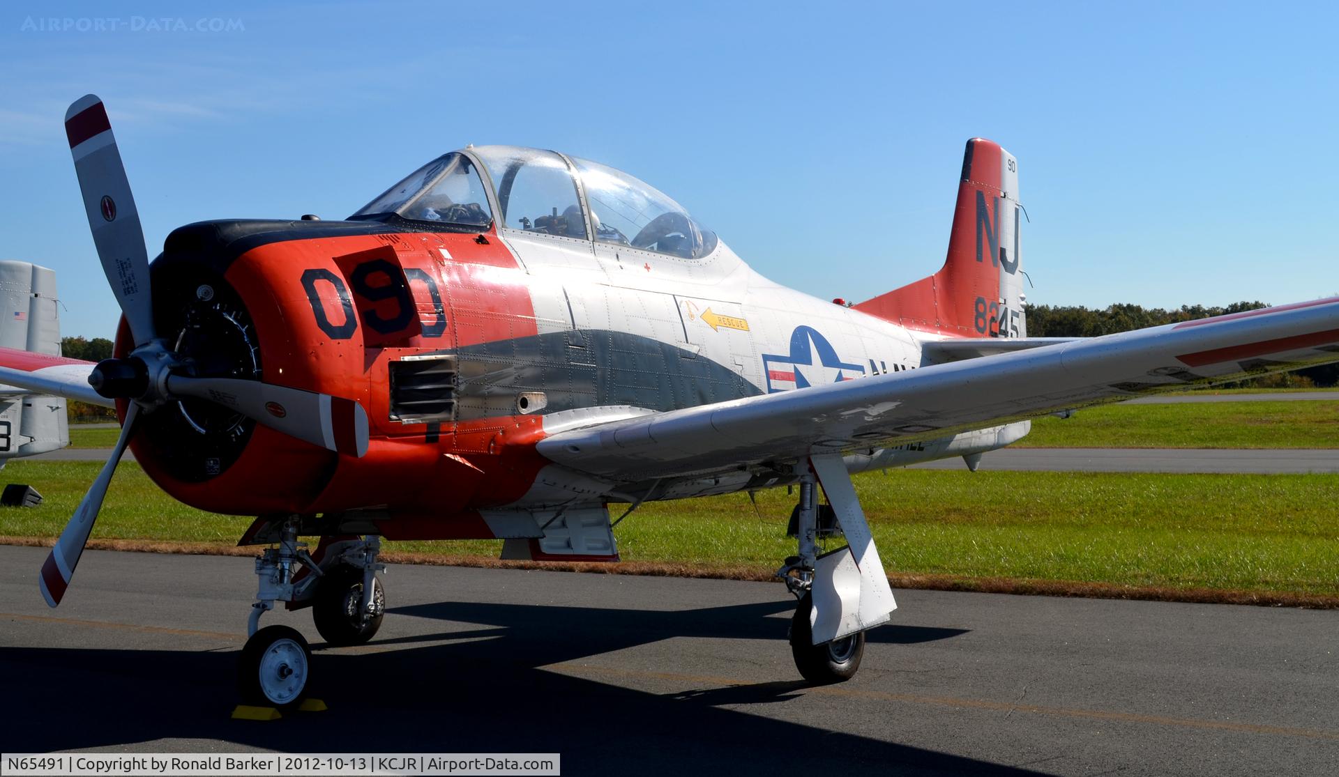 N65491, North American T-28B Trojan C/N 200-316 (138245), Culpeper Air Fest 2012