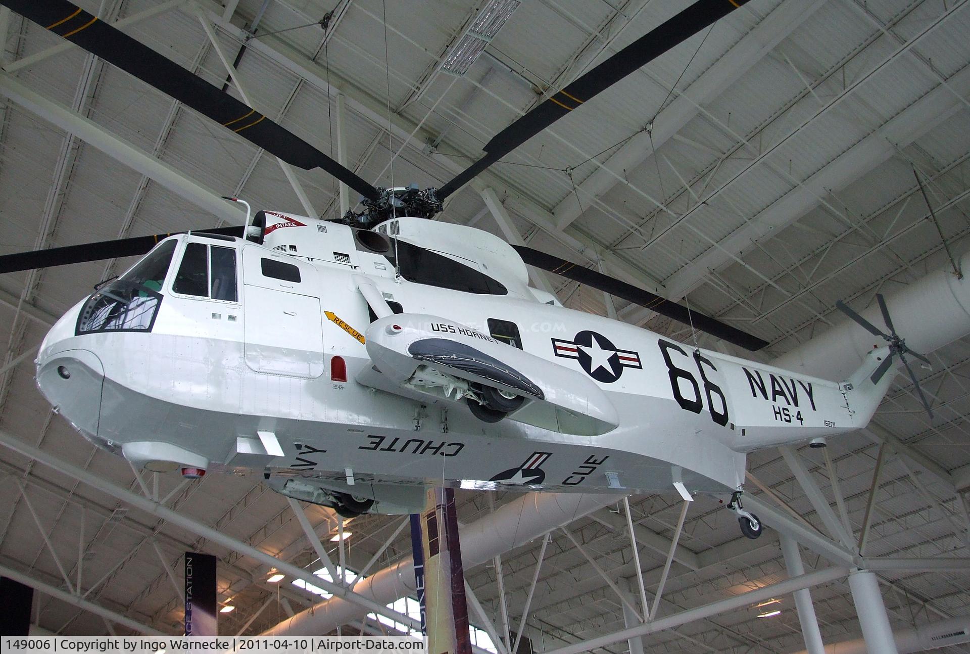 149006, 1962 Sikorsky SH-3H Sea King C/N 61080, Sikorsky SH-3H Sea King (displayed in the markings of 162711 