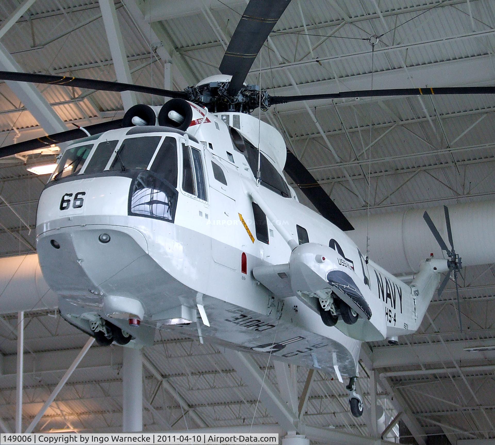 149006, 1962 Sikorsky SH-3H Sea King C/N 61080, Sikorsky SH-3H Sea King (displayed in the markings of 162711 