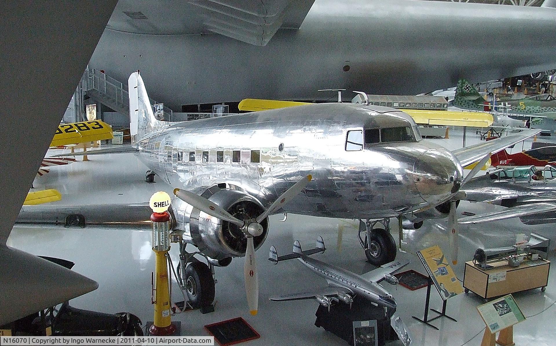 N16070, 1936 Douglas DC-3A-S1C3G C/N 1910, Douglas DC-3A at the Evergreen Aviation & Space Museum, McMinnville OR