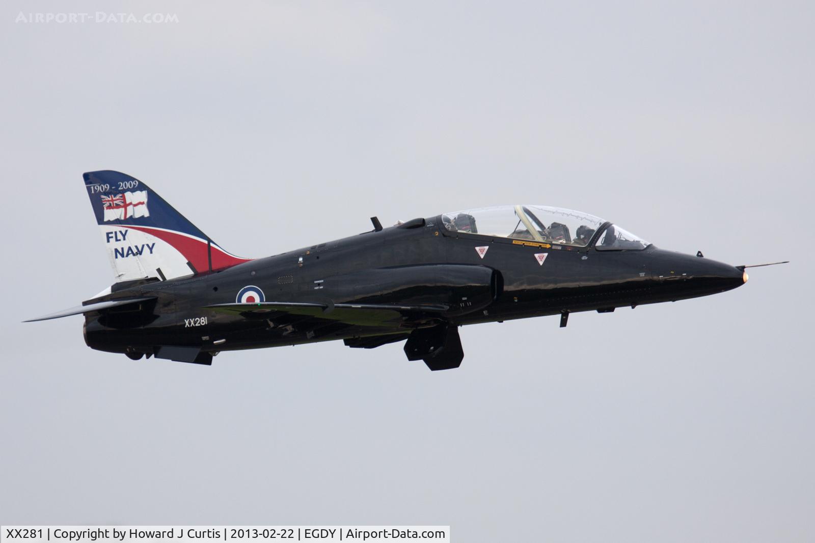 XX281, 1979 Hawker Siddeley Hawk T.1A C/N 106/312106, FRADU