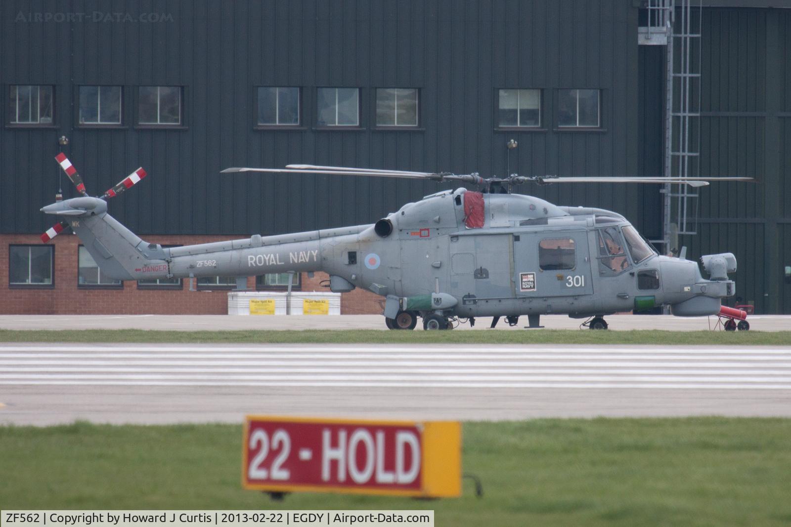 ZF562, Westland Lynx HMA.8SRU C/N 339, 301/815 NAS
