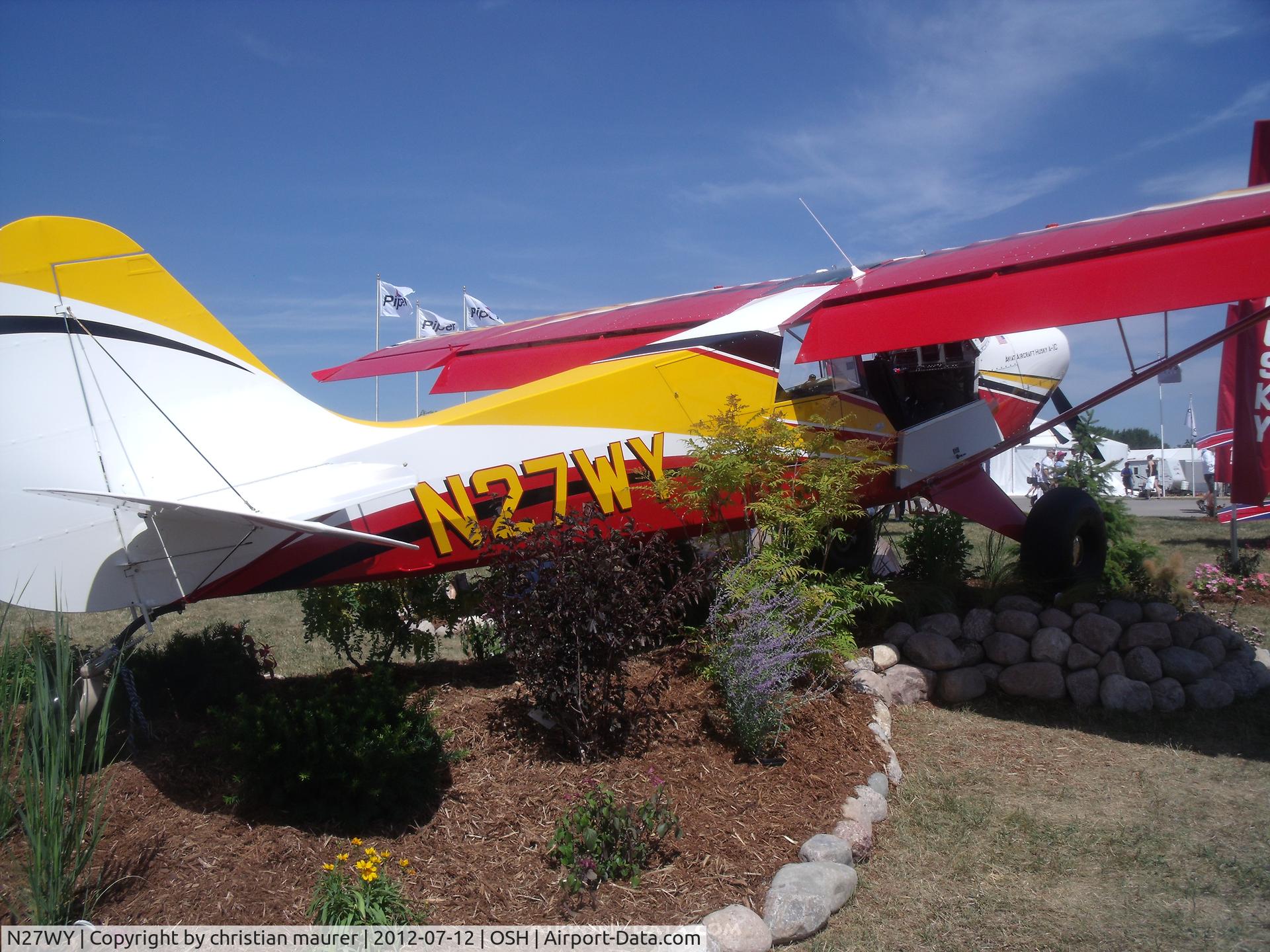 N27WY, Aviat A-1C-200 Husky C/N 3137, husky