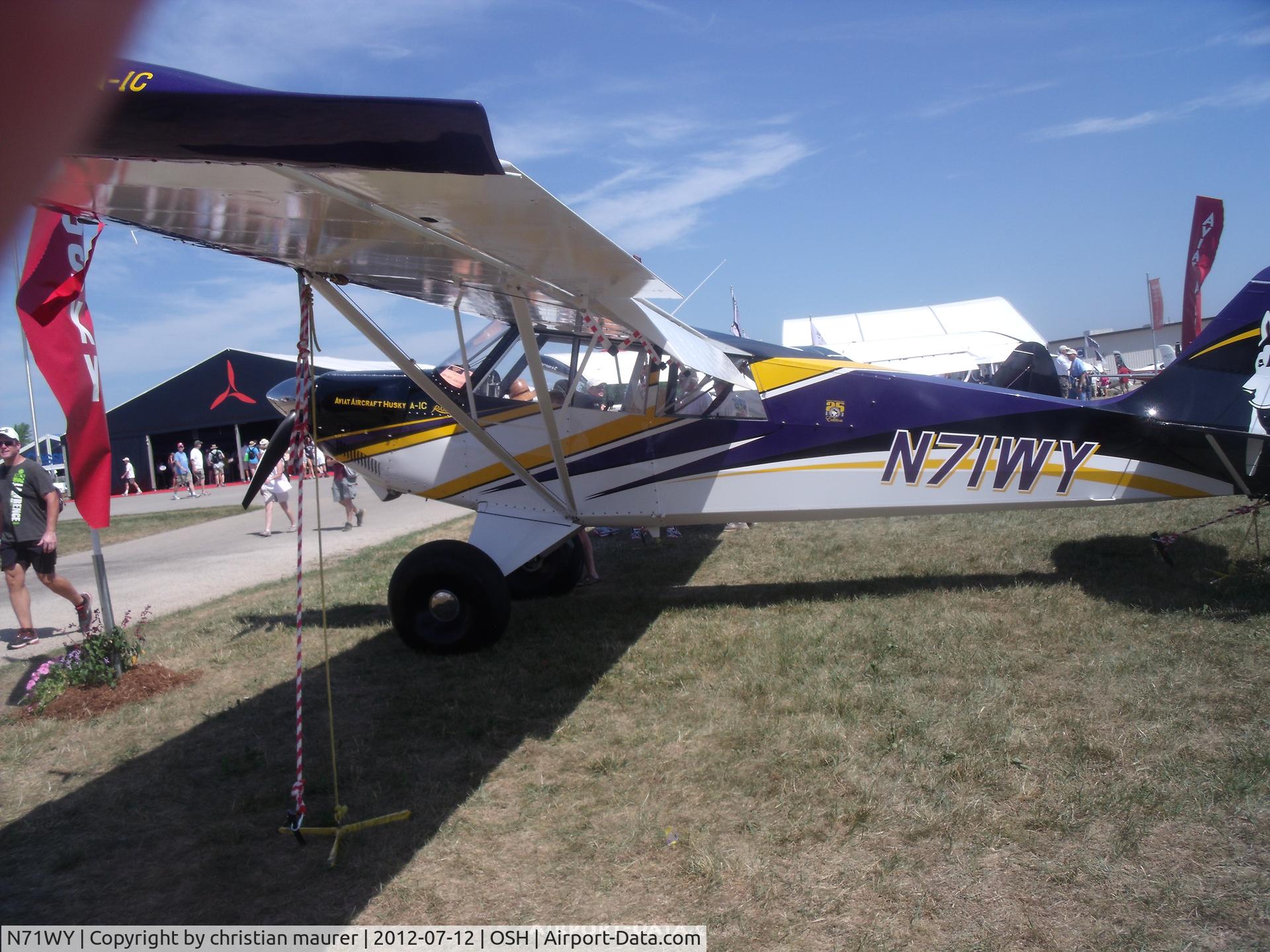 N71WY, Aviat A-1C-200 Husky C/N 3141, husky