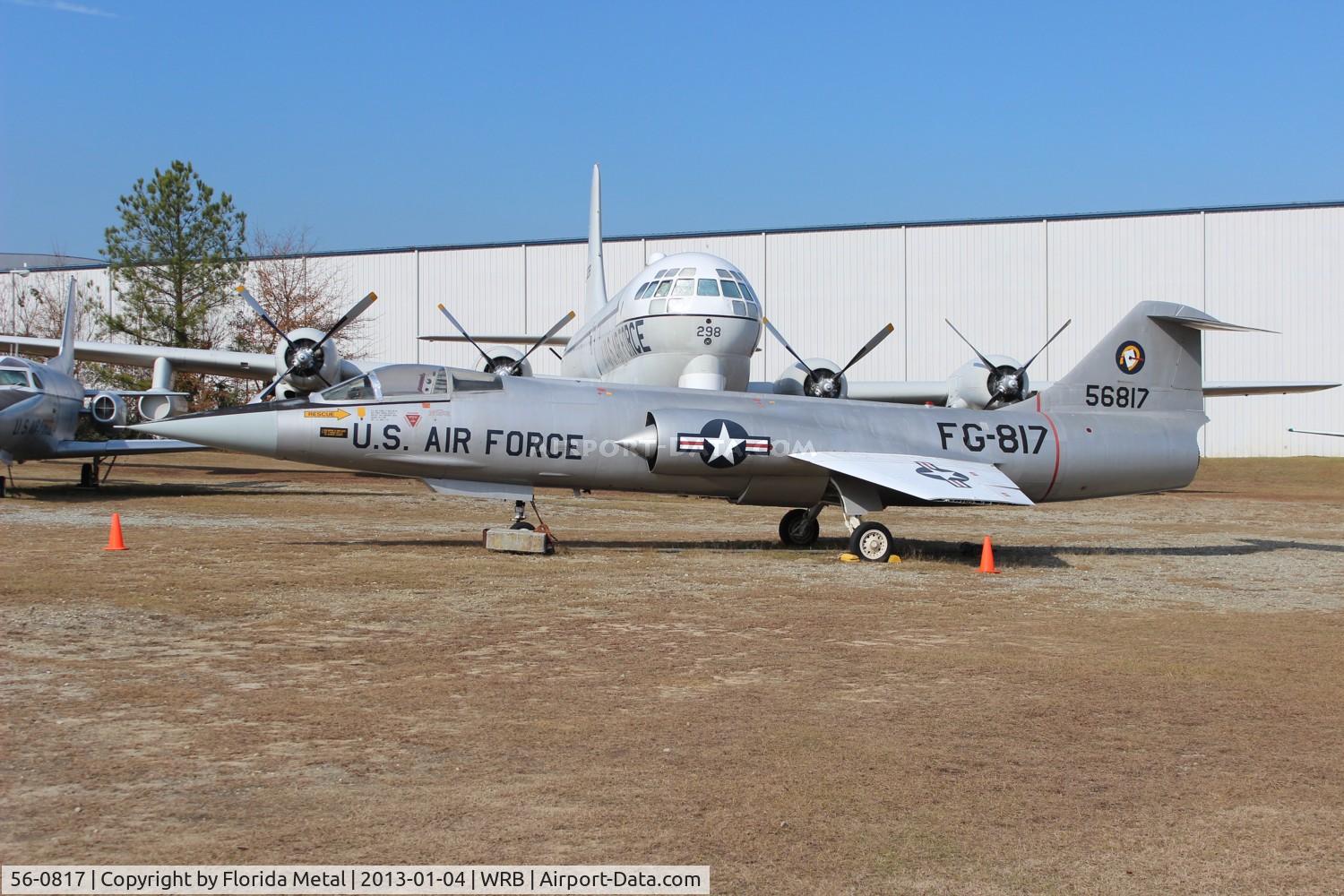 56-0817, 1956 Lockheed F-104A Starfighter C/N 183-1105, F-104 Starfighter