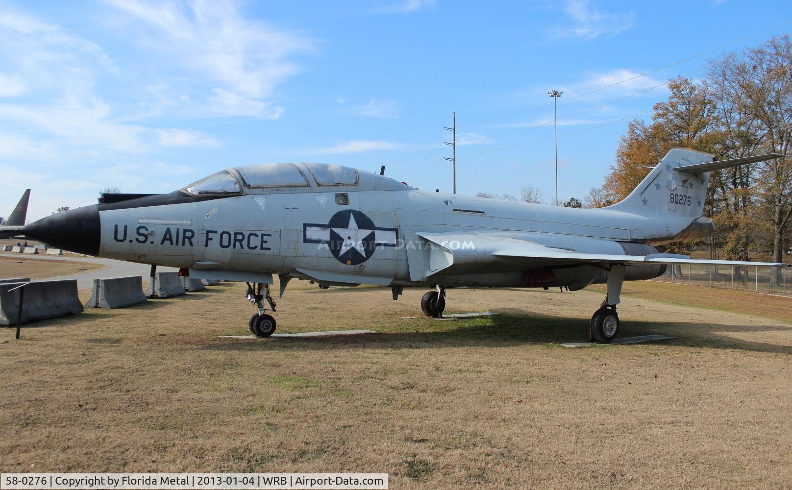 58-0276, 1958 McDonnell F-101F Voodoo C/N 652, F-101F Voodoo