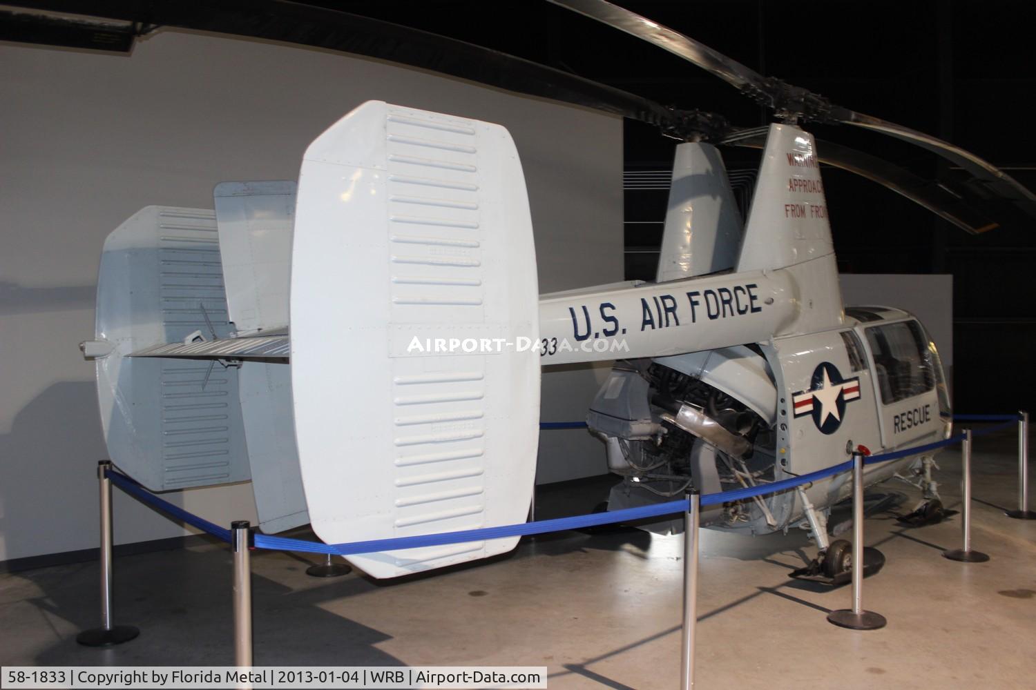 58-1833, 1958 Kaman HH-43A Huskie C/N n/a, HH-43 Huskie