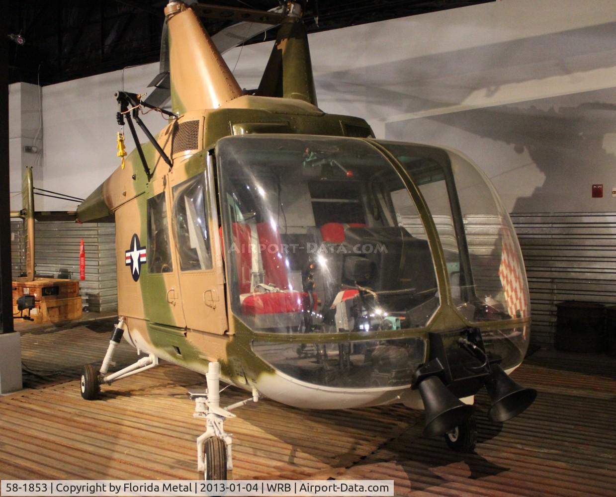 58-1853, 1958 Kaman HH-43B Huskie C/N 13, HH-43 Huskie