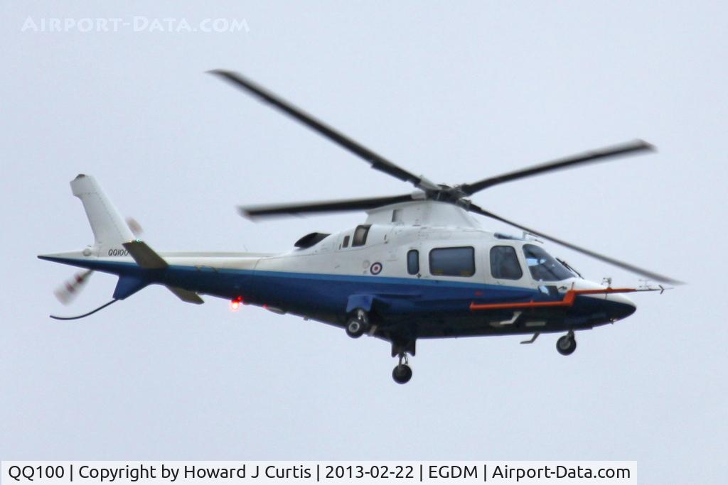 QQ100, 2001 Agusta A-109E Power C/N 11131, First in the 'QQ' series, allocated for QinetiQ aircraft.