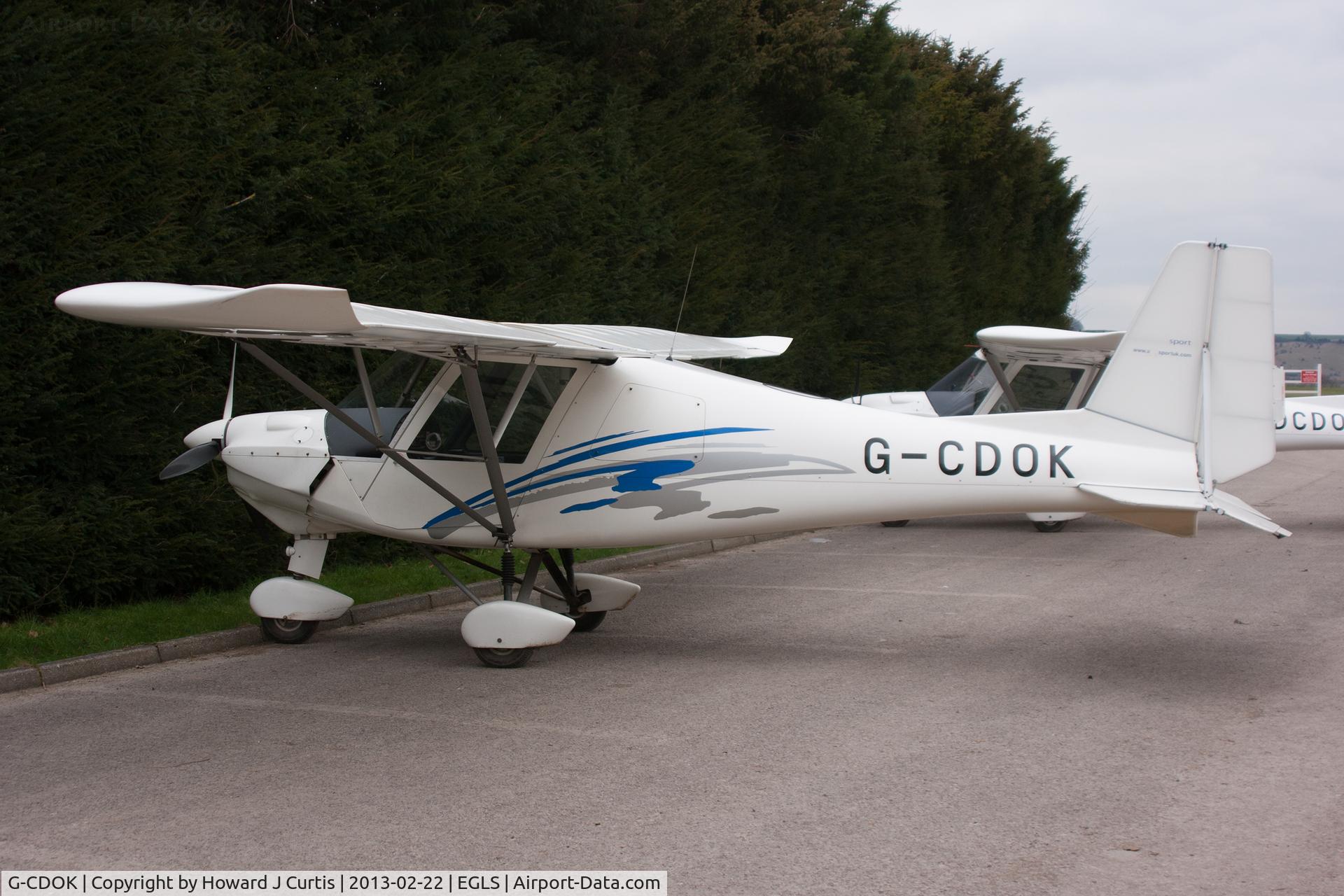 G-CDOK, 2005 Comco Ikarus C42 FB100 C/N 0509-6757, Privately owned.
