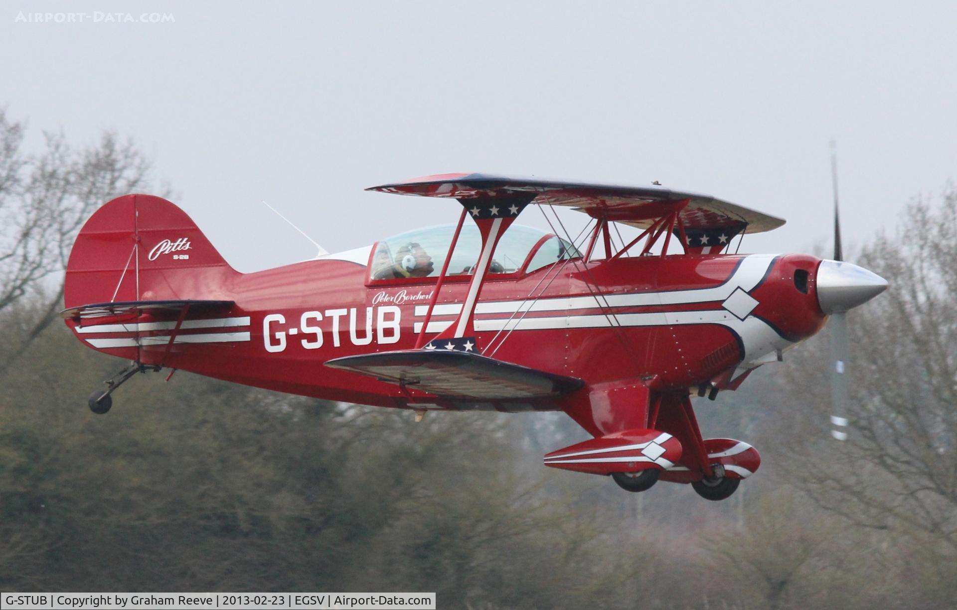 G-STUB, 1989 Christen Pitts S-2B Special C/N 5163, Just airbourne.