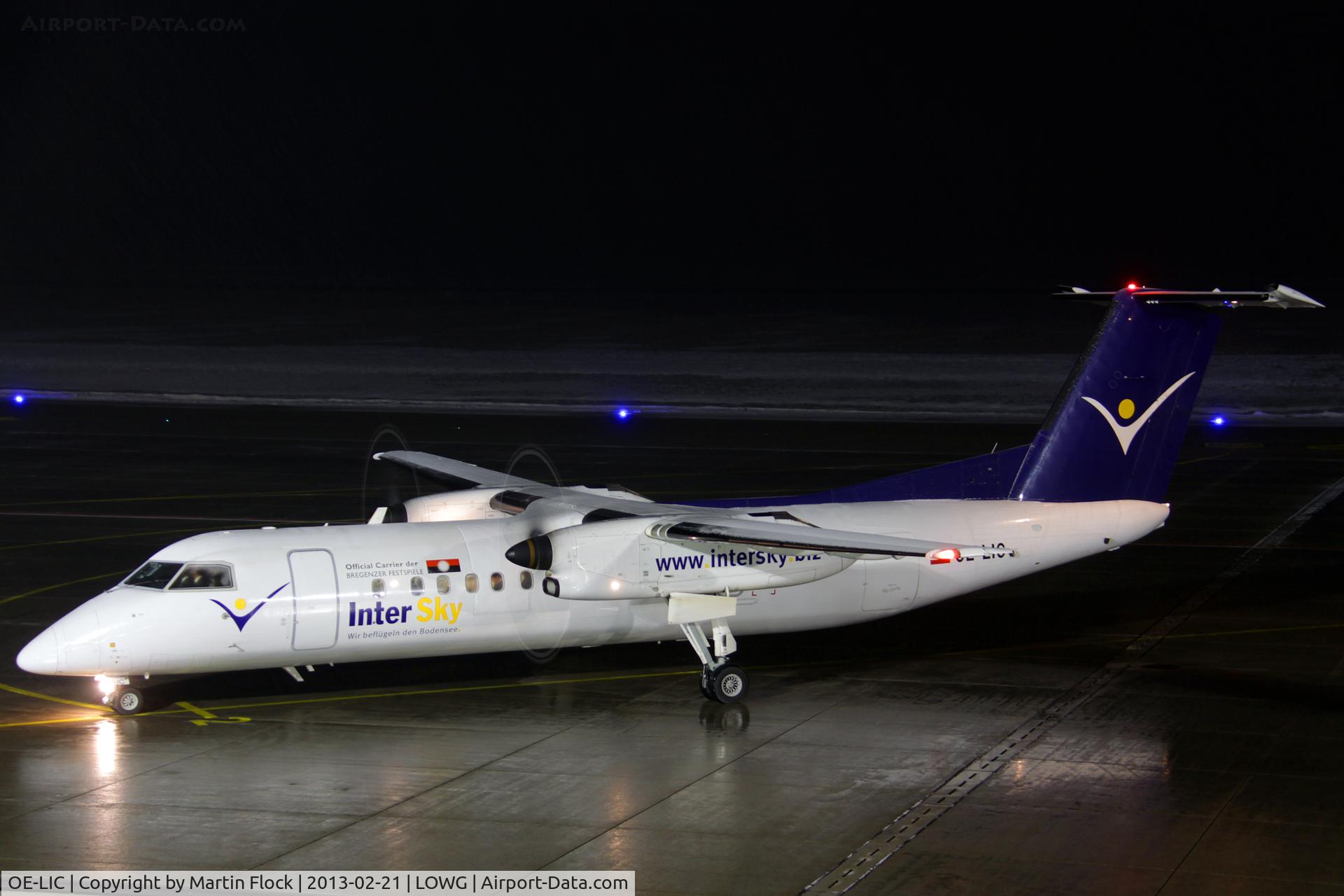OE-LIC, 1997 De Havilland Canada DHC-8-314 Dash 8 C/N 503, .....
