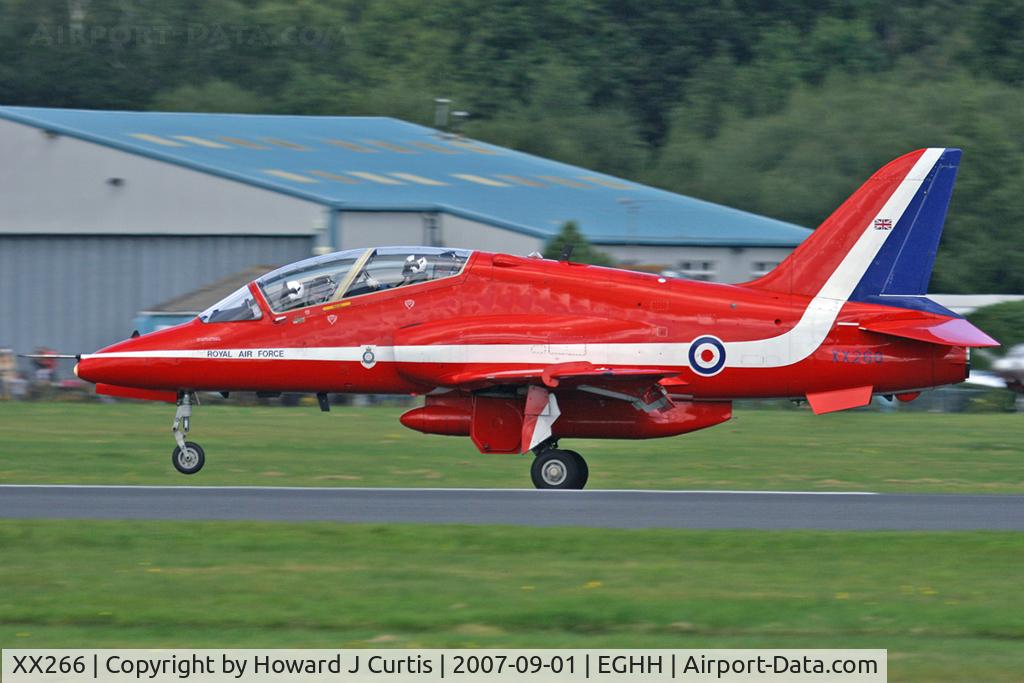XX266, 1979 Hawker Siddeley Hawk T.1A C/N 102/312102, Red Arrows.