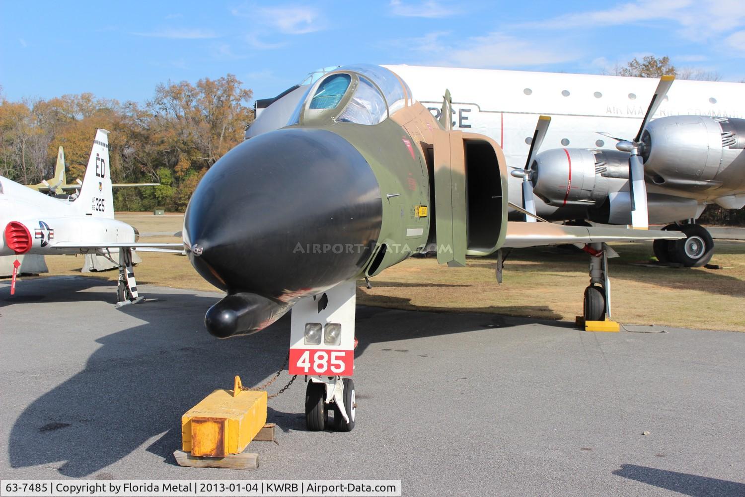 63-7485, 1963 McDonnell F-4C Phanton II C/N 480, F-4C Phantom II