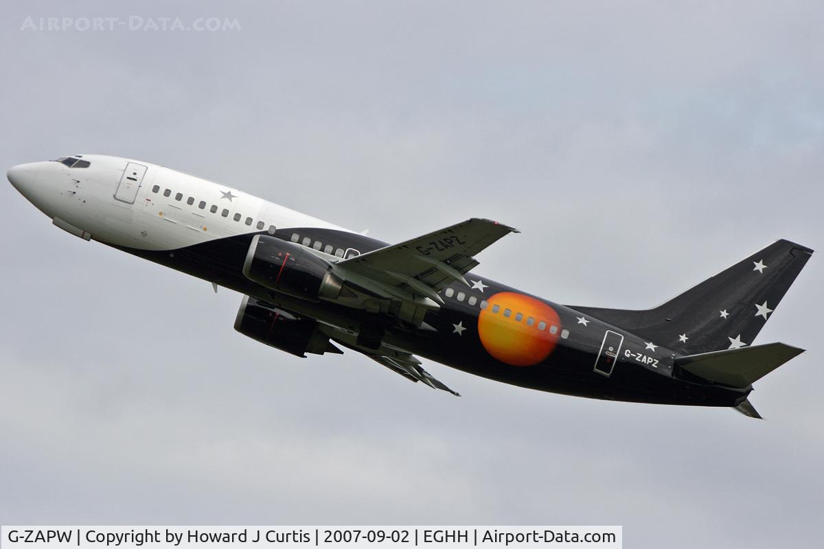 G-ZAPW, 1988 Boeing 737-3L9 C/N 24219, Titan Airways.