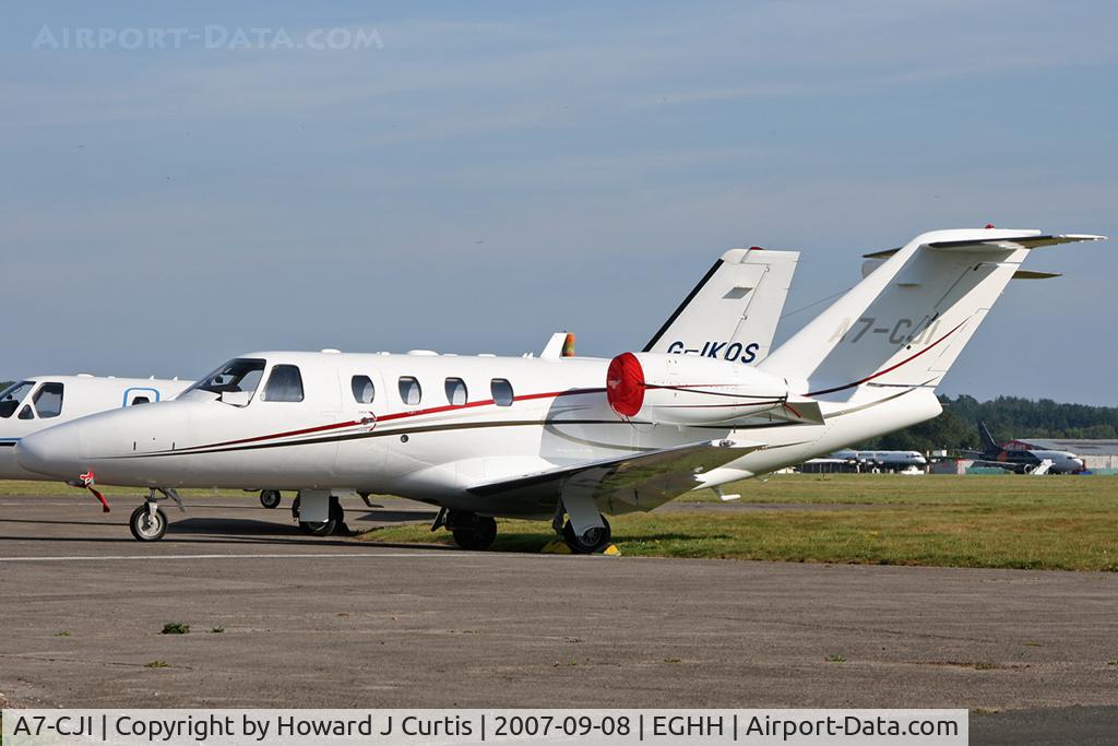 A7-CJI, 2007 Cessna 525 CitationJet CJ1+ C/N 525-0646, Corporate