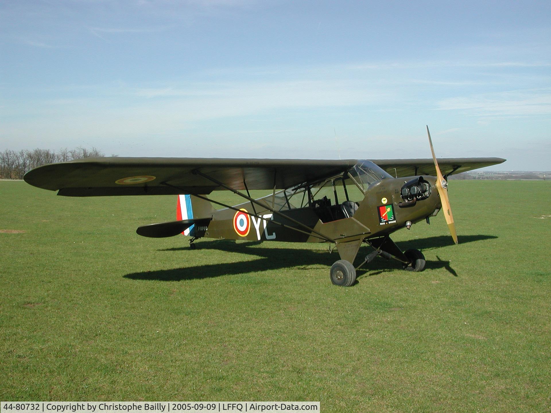44-80732, 1944 Piper L-4J Grasshopper (J3C-65D) C/N 13028, Owners Nicole and Christophe Bailly
F.BFQD