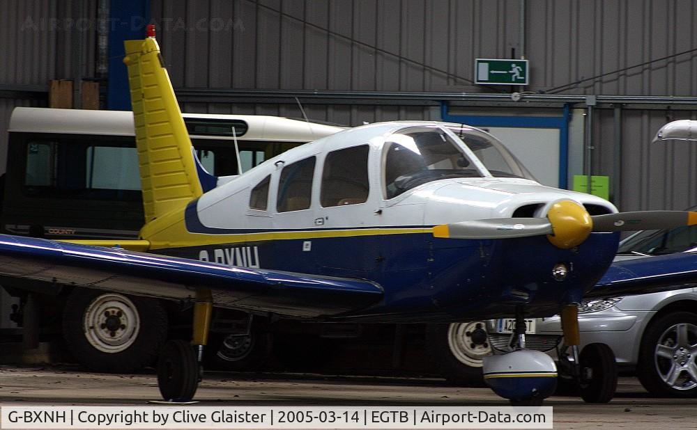 G-BXNH, 1977 Piper PA-28-161 Cherokee Warrior II C/N 28-7816314, Ex: N2828M > G-BXNH > G-OWAP - Originally owned to, Motionscope Ltd in October 1997 as G-BXNH. To G-OWAP June 2005