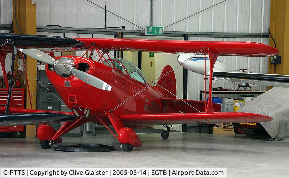 G-PTTS, 1978 Pitts S-2A Special C/N 2179, Ex: N31450 > N32TP > N555JR > G-PTTS - Originally and still in private hands in May 2003.