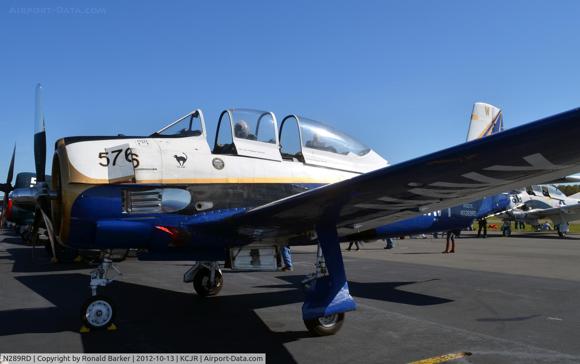 N289RD, 1956 North American T-28C Trojan C/N 226-153, Culpeper Air Fest 2012